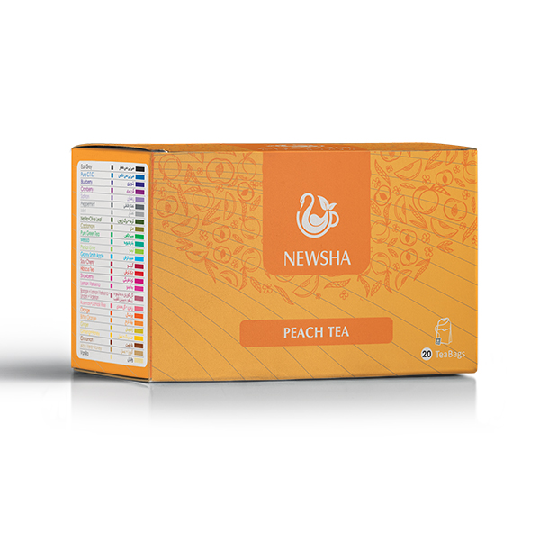 Peach . Black Tea - newshadrinks 