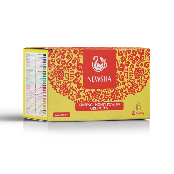 Ginseng . Honey  Powder. Green Tea